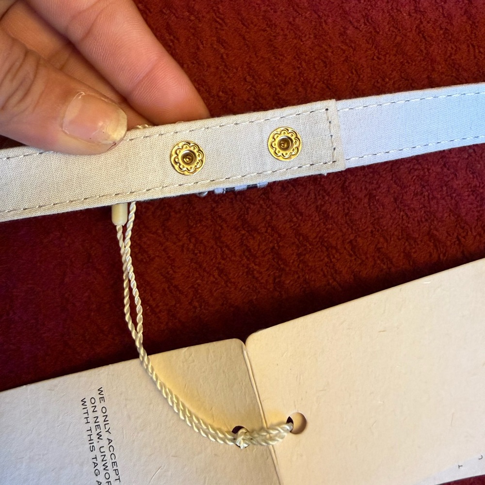 Doen Junie Bow Belt in Gingham - Picture 4 of 4